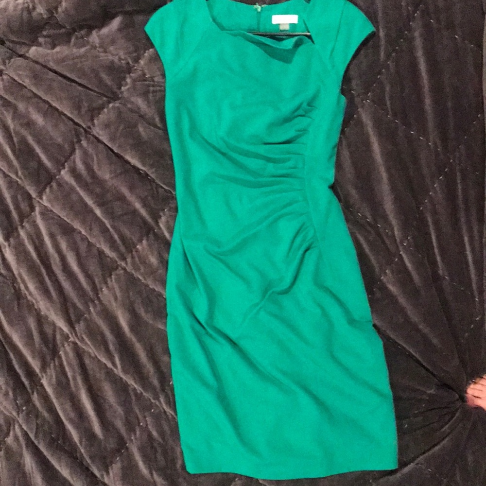 Green Calvin Klein dress